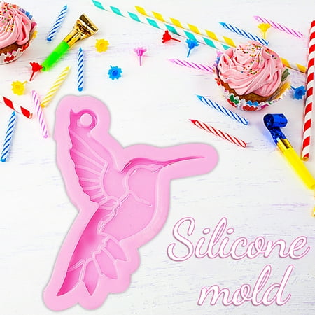 

Herrnalise 1 Piece Of Hummingbird Mould Kitchen Baking Mould Chocolate Candy Silicone Mould Home and Garden Clearance