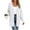 White, variant on Fall Cardigan Sweater for Women Long Sleeve V-Neck Loose Fit Tops with Pockets