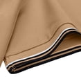 thumbnail image 6 of Luvrsol Big & Tall Mens Tshirts Solid Basic Short Sleeve Lapel Collar Cotton Casual Daily Tops M-4XL, 6 of 7