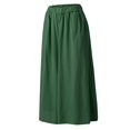 thumbnail image 3 of Vedolay High Waist Pants Women's Cotton Casual Loose Fit High Waisted Casual Pants,Mint Green XXL, 3 of 5