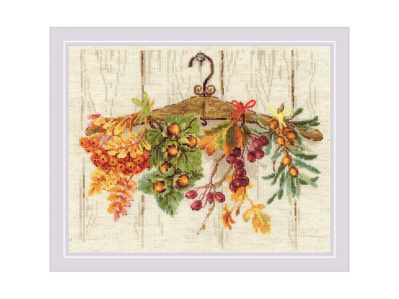 Riolis Cross Stitch Kit Gifts of Autumn