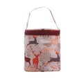 thumbnail image 1 of Sac de Rangement pour Fil avec Poignée, Support en Polyester, Sac-Cadeau à Fermeture Éclair, Sac de Crochet et de Tricot pour Amateurs de Tricot, Cerf, 1 of 8