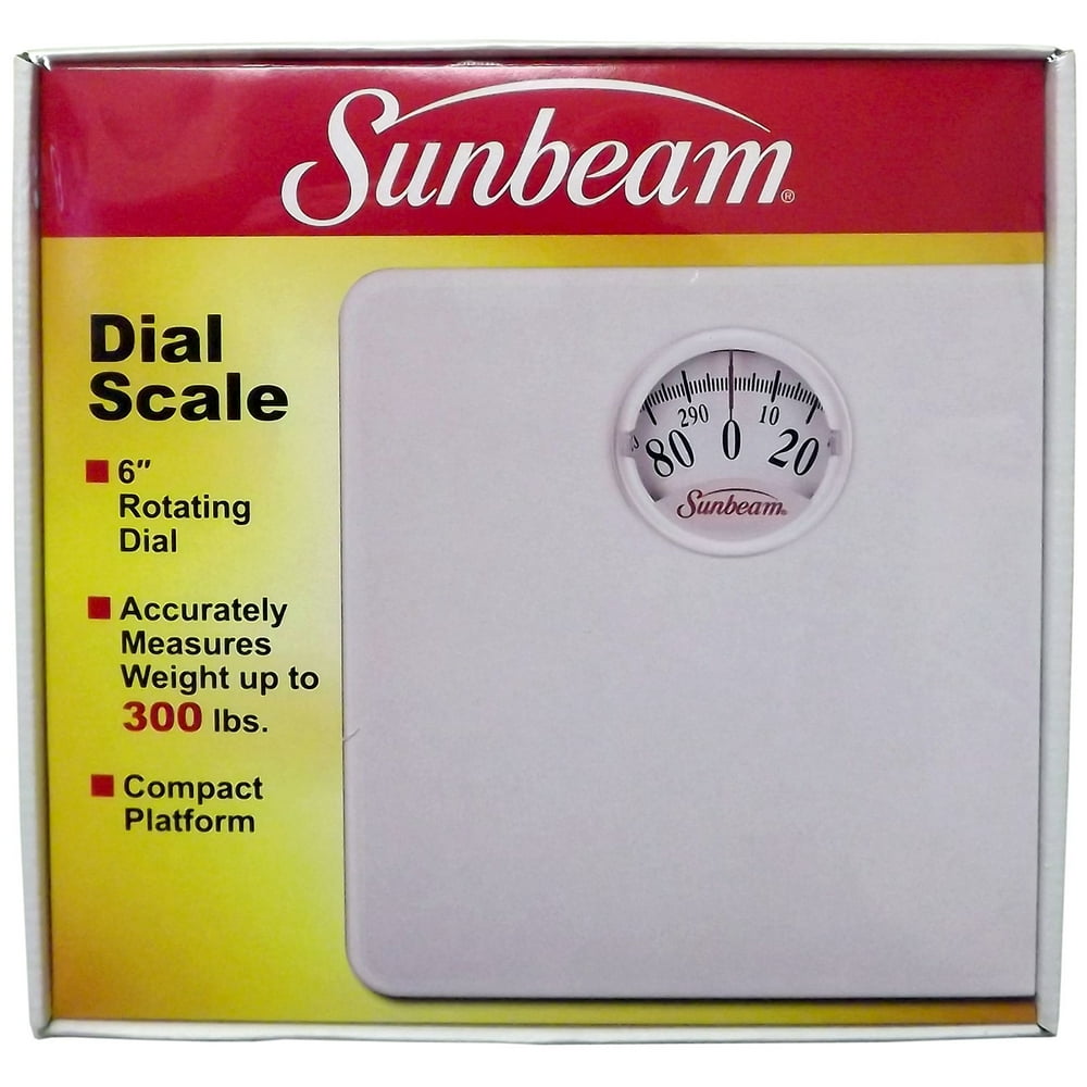 Sunbeam SAB998D01 Rotary Dial Bath Scale