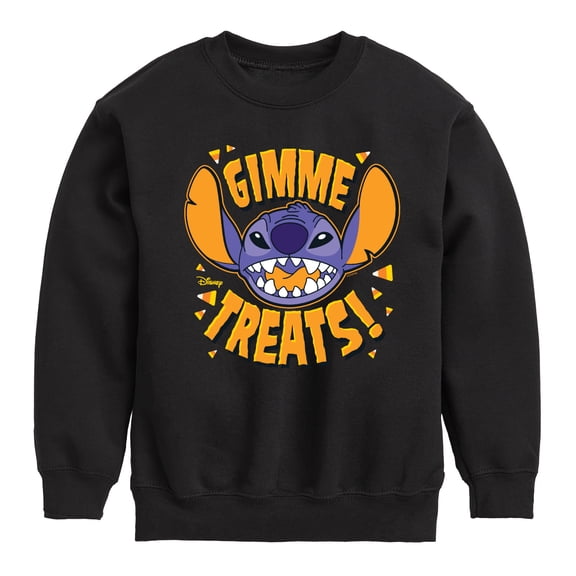 Disney - Lilo & Stitch Graphic Long Sleeve Fleece Sweatshirt