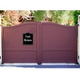 thumbnail image 2 of Cart Return Golf Course BLACK Aluminum Composite Sign, 2 of 5