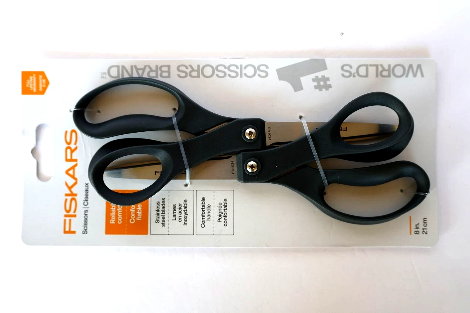 Fiskars Scissors 8 inch Pair Gray