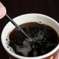 thumbnail image 3 of Pete's Packs - 100 Black Food-Safe Plastic 7 inch Straws Drinking Coffee Stirrers for Wedding Coffee Sip Stir Sticks for Cocktail Tea Chocolate Hot Water Cold Drinks Cups Travel Mugs Crafts Home Bars, 3 of 4