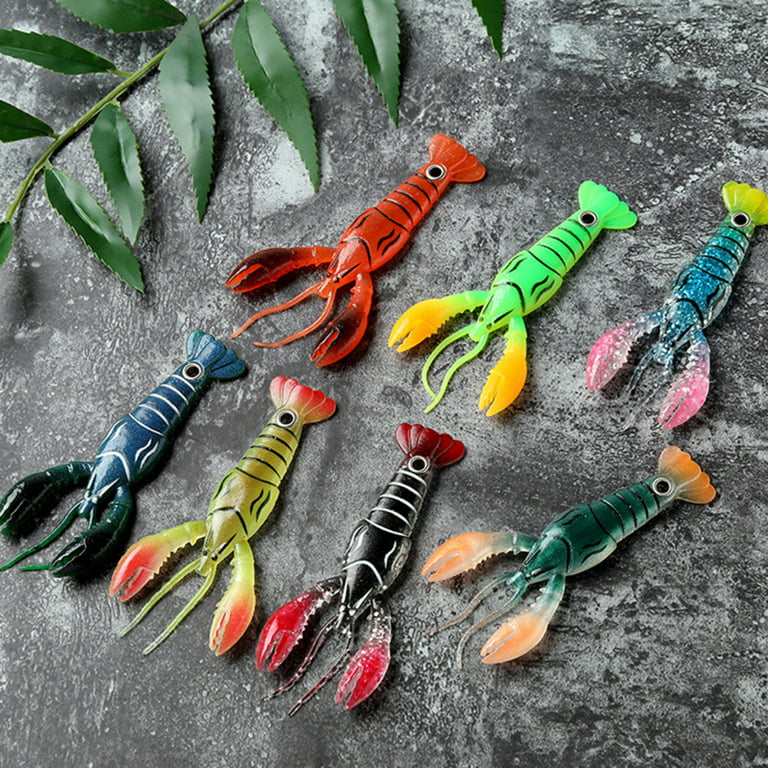 8 Colors Shrimp Bait Fishing Tool Minnow Lure For Fishing Beads
