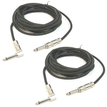 0.25' Premium Speaker Cable - (2) DJ Pro Audio 15 Foot 1/4