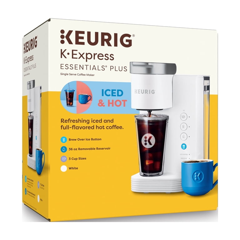Keurig K-Express Essentials Plus, Iced and Hot Single-Serve K-Cup