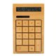 thumbnail image 2 of Calculadora De Madera, Diseño Ergonómico Apagado Automático Calculadora Portátil Con Batería Solar Número De Tallado Para El Hogar Para La Tienda, 2 of 7