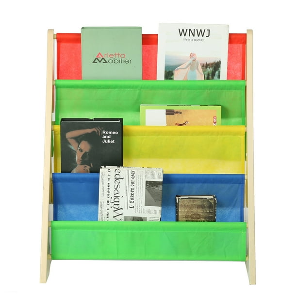 Download Kids Book Storage Organizer Rack Kids Book Organizer Non Woven Fabric Storage Bin Bookcase Storage For Toddlers For Story Books Magazines Or Coloring Books Walmart Com Walmart Com
