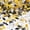 Black gold model, variant on Yihuala Gold Black Blue Confetti Graduation Party Decorations Glittering Throw Friendly School Event Supplies