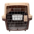 thumbnail image 4 of Transportadora Kennel Para Perros Y Gatos 64 X 46 X 44 marron Grande Giropet Plastic Kennels, 4 of 9