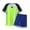 Green, variant on Little Boys Pocket Tee Set 2 Piece Soft Cotton T-Shirt & Athletic Shorts Summer Active Wear(Watermelon Red,7-8 Years)