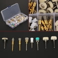 thumbnail image 3 of Kit de herramientas dentales de 80 piezas, taza de pulido, cepillo de nailon de alúmina, rueda de fieltro de lana de algodón, 3 of 13