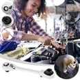 thumbnail image 1 of Feltree 1/4 Inch 72-Tooth Ratchet Wrench, Labor-Saving Two-Way Socket Wrench with Vanadium Steel Construction, Quick Release Reversible Handle for DIY Automotive Repair, 1 of 8