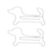 thumbnail image 4 of Clips de papel lindos clips de papel pequeños en forma de perro Exquisito portátil confiable para la escuela ANGGREK  Otros, 4 of 8