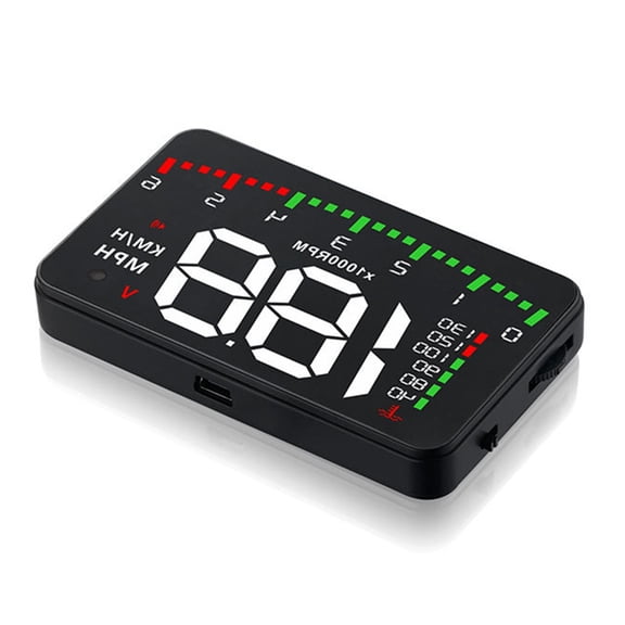 A900 OBD HUD Head Up Display Car Overspeed Warning Windshield Projector Water Temperature Voltage Tachometer RPM MPH