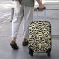 thumbnail image 3 of Zebra and Leopard Print Pattern Luggage Cover Fashion Suitcase Cover Baggage Covers Fit 25-28 Inch Luggage (Go Travel), 3 of 5