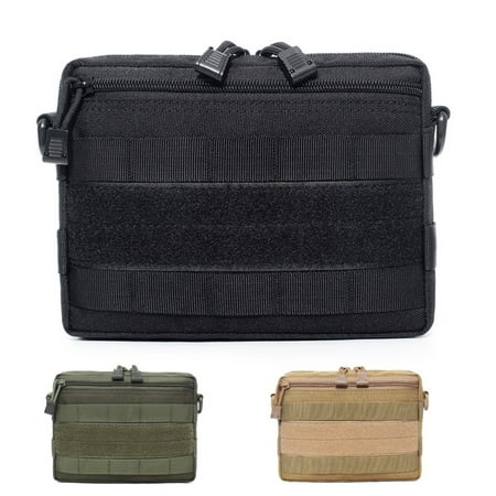 

EDC Tactical Nylon Molle Utility Organizer Pouch Tool Bag Vest Waist Pouch Storage Bag Waterproof Field Sundries Bag