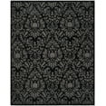 thumbnail image 2 of SAFAVIEH Total Performance Wilton Floral Area Rug, Black, 9' x 12', 2 of 7