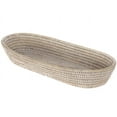 thumbnail image 5 of Kouboo La Jolla Rattan Bread Basket,Containers For Table Woven Fruit Basket, Oval Food Baskets, Restaurant, Large, Honey Brown, 5 of 8