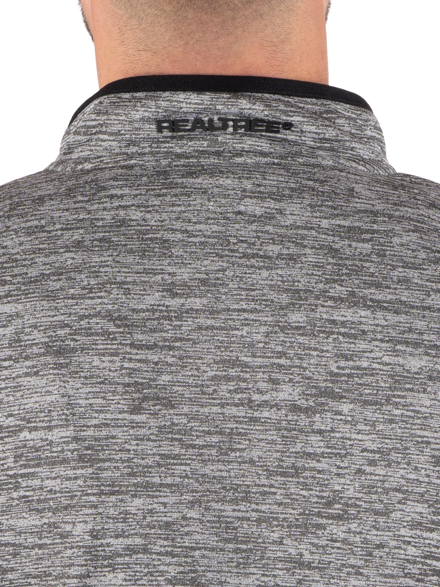 Realtree Men's Fleece Quarter Zip Pullover Sweatshirt, Sizes S-2XL