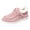 Pink, variant on EKVAHL Women's Slip‑On Casual Loafers, Faux Fleece Lined Boat Shoes, Lightweight Soft Sole Walking Shoes Beige