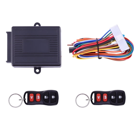 TAILTOSS Car Alarms Anti Theft Car Device Black Plastic for Theft Prevention 1 Set