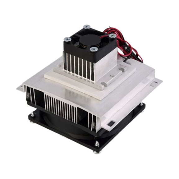 Bearachild Módulo de refrigeración de aire acondicionado termoeléctrico de aluminio, ventilador de refrigeración, pieza de Semiconductor, Electrodomésticos ensamblado