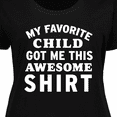 thumbnail image 4 of Inktastic My Favorite Child Got Me This Awesome Shirt Women's Plus Size T-Shirt, 4 of 5