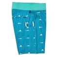 thumbnail image 6 of SCALES Clean Fish First Mates Seafoam, W38 Board Shorts, 6 of 6