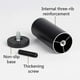 thumbnail image 3 of Adjustable Furniture Legs Aluminum Alloy Furniture Legs Round Metal Furniture Legs Table Sofa Bed, Black, 4 Pieces(10cm), 3 of 5