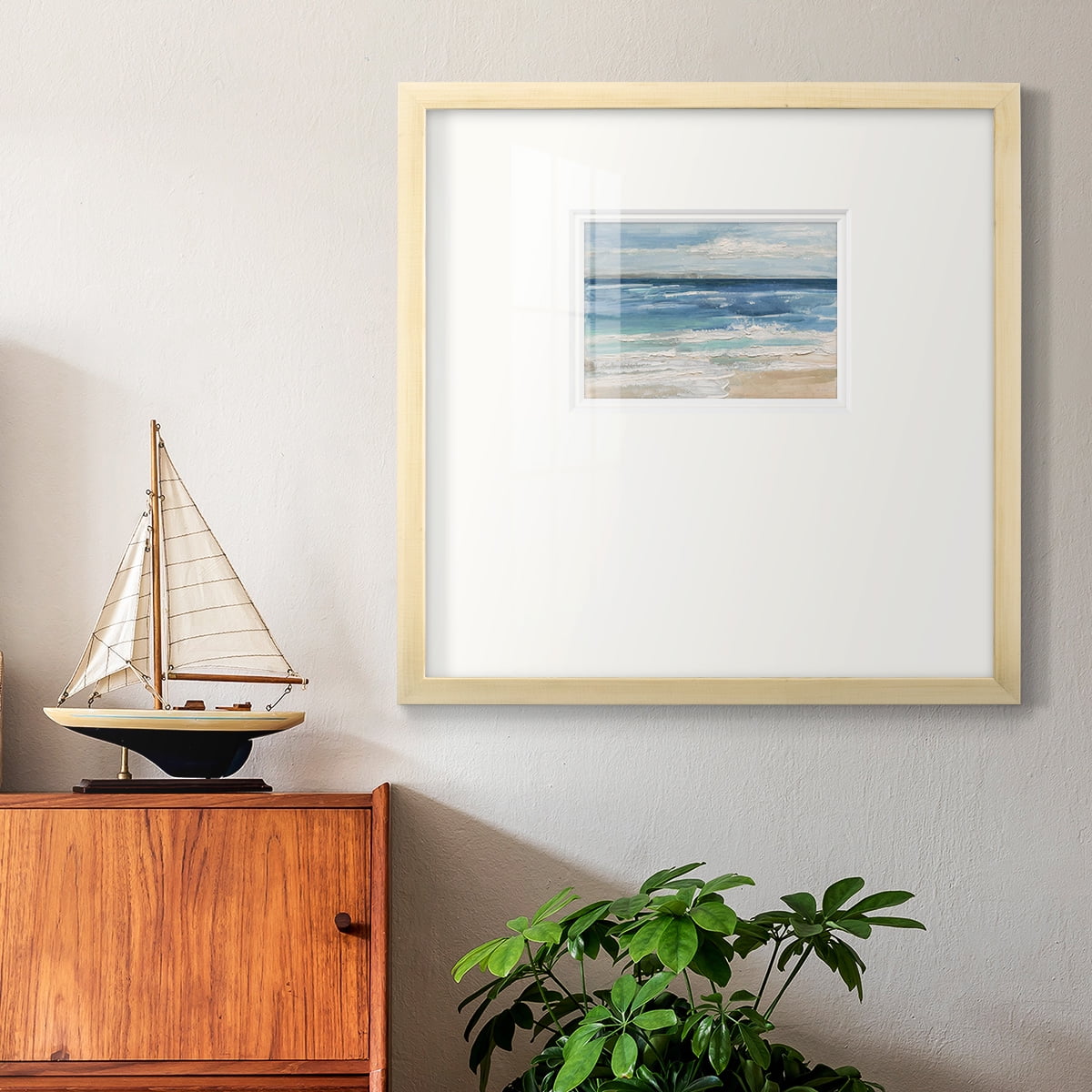 Ocean Waves IPremium Framed Print