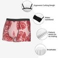 thumbnail image 3 of Balery Red Meat Calzoncillos bóxer para hombre, ropa interior de algodón suave y transpirable con cinturilla de nailon-XX-Large, 3 of 5