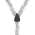 thumbnail image 3 of SuspenderStore Beethoven'S Fifth Suspenders - 1.5-Inch Wide Elastic - Button - 3 Sizes, 3 of 4