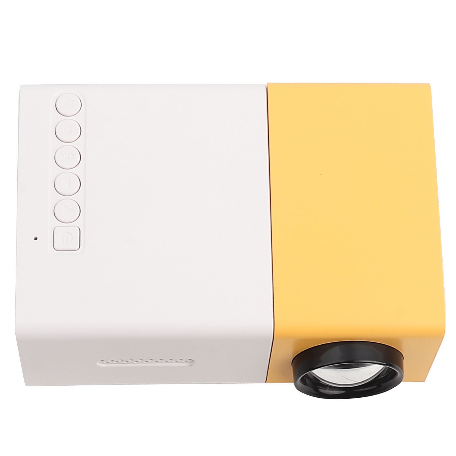 Home Theater, 5 X 3.2 X 1.9In 1080P Mini Projector, For Camping Travel Movies Games