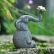 thumbnail image 4 of Escultura de Elefante Sunnimix Adorno Terrarios Artesanía Decoración 8.5x4x9cm, 4 of 8