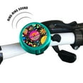thumbnail image 4 of WIRESTER Green Bicycle Bell Aluminum Alloy Mini Bike Bell With Ring Horn Accessories for Adults Men Women Kids Girls and Boys -Outer Space Records, 4 of 7
