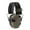 Tan Patriot, variant on Walker's Razor Slim Ultra Low Profile Compact Design Adjustable Range Shooting Hunting Hearing Protection Electronic Earmuffs, Battle Brown - Patriot Series