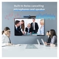 thumbnail image 4 of 4K Ultra-Wide Angle Conference Webcam 8MP 5x Digital Zoom With Auto Framing USB PC Webcam Living Streaming, 4 of 6