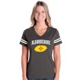 thumbnail image 1 of Womens Albuquerque Football V-Neck T-Shirt, 1 of 5