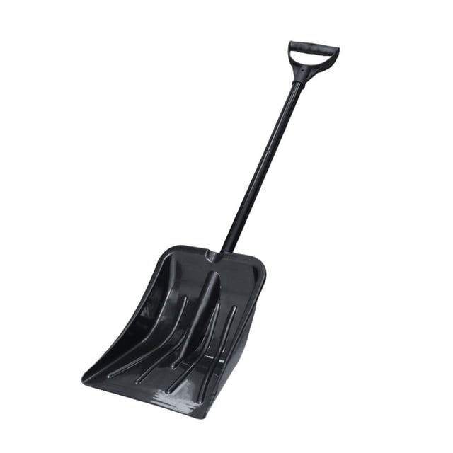 CAROOTU Portable Snow Shovel for Car Multifunctional Detachable Shovel Practical Snow Removal Tools Black