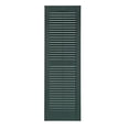 thumbnail image 2 of Perfect Shutters IL501555331 Premier Louver Exterior Decorative Shutter, Heritage Green - 15 x 55 in., 2 of 3