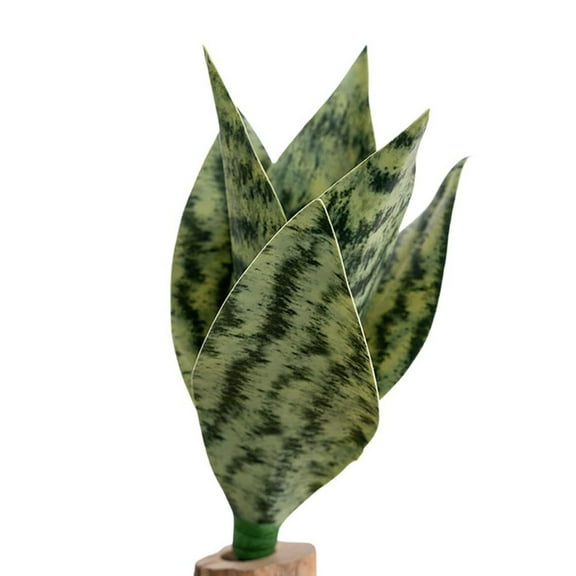 Realistic Soft Pvc Snake Plant: Low-Maintenance Greenery For Every Room!