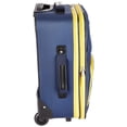 thumbnail image 3 of Juego de equipaje Rockland Fashion Softside Upright Navy de 2 piezas, 3 of 5