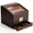 Reddish Brown, variant on GLENCREAG FT-2042 Cigar Humidor Box for 55 to 85 Counts, See-Through Design with Spanish Cedar Lining & Divider, Digital Hygrometer, Accessory Drawer & Humidifier, Gift for Cigar Lovers (Ebony)