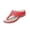 Red, variant on Clearance VerPetridure Women's Sandals Summer Casual Wedge Platform Heel Flip Flops Multicolor Embroidered Sandals