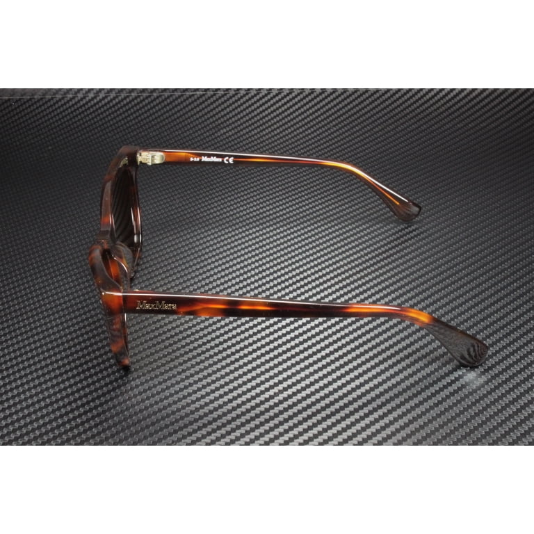 MaxMara MM0011 52E Dark Havana Brown Plastic 58 mm Women display picture 1
